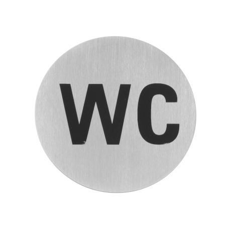 Door signs, HENDI, toilets, ⌀75mm