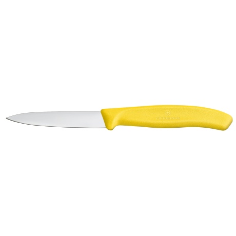 Smooth vegetable knife, Victorinox, Yellow, (L)190mm