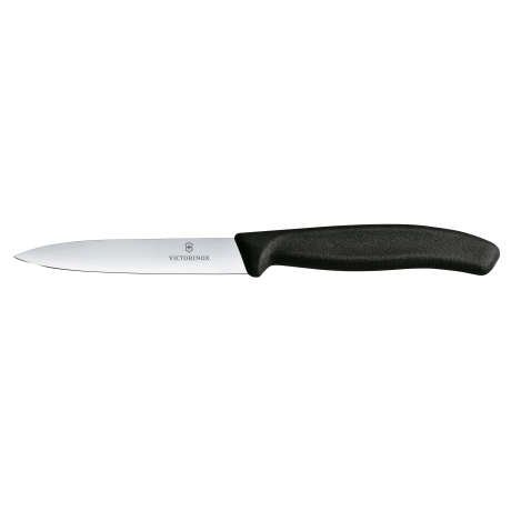 Smooth vegetable knife, Victorinox, Black, (L)212mm