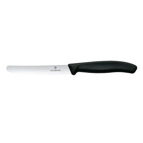 Tomato knife, Victorinox, Black, (L)219mm