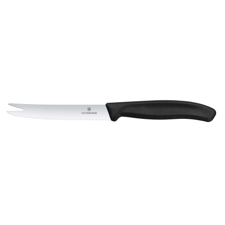 Cheese and sausage knife, Victorinox, Black, (L)219mm