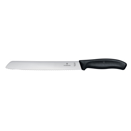 Bread knife, Victorinox, Black, (L)340mm