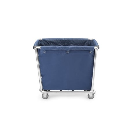 Laundry bag for laundry trolley, HENDI, Dark blue, 845x600x(H)625mm