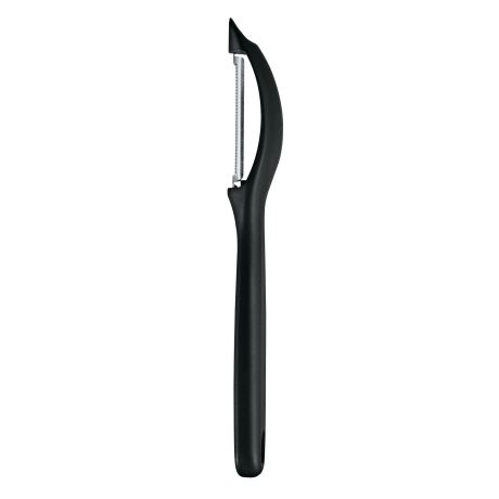 Multi-purpose peeler with serrated blade, Victorinox, Black