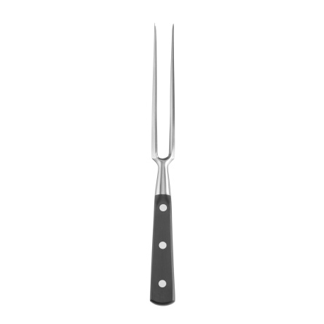 Carving fork 150 mm, forged, HENDI, Profi Line PLUS, Black, (L)298mm