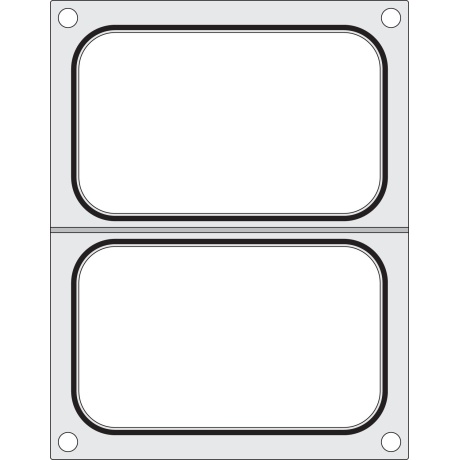 Strong film frame, CAS, 2x 178x113mm
