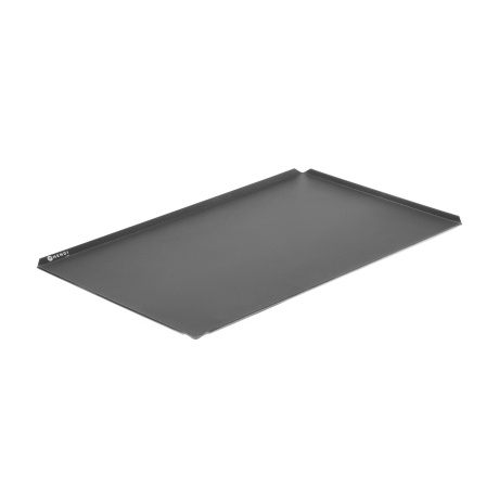 Tray, non-stick, 4 rims, HENDI, Black, 600x400x(H)10mm, Rectangular