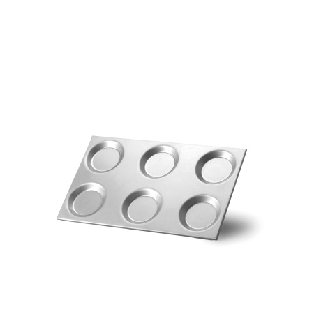 Pan GN 1/1 with moulds, aluminium, HENDI, 530x325mm