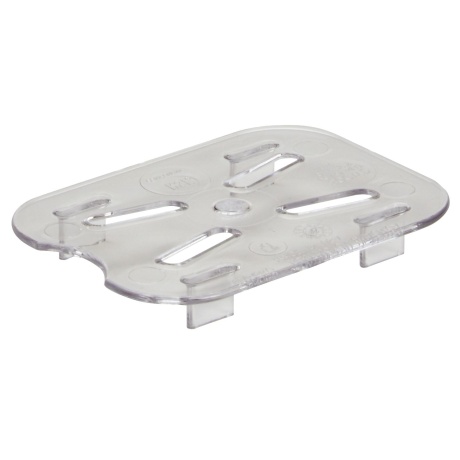 Camwear perforated drain shelf for Camwear GN containers (10CWD135)., Cambro, Camwear, Transparent, xmm