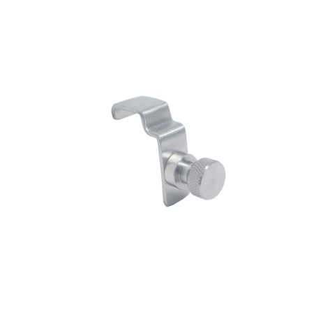 Connecting hook for storage rack, HENDI, Silver, 15x42x(H)48mm