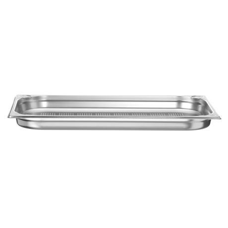 GN 1/1 konteiner, perforeeritud, HENDI, Profi Line PLUS, GN 1/1, 5L, Hõbedane, 530x325x(H)40mm