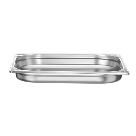 GN 2/3 container, HENDI, Profi Line PLUS, GN 2/3, 3L, Silver, 354x325x(H)40mm