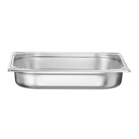 GN 2/3 konteiner, HENDI, Profi Line PLUS, GN 2/3, 5,5L, Hõbedane, 354x325x(H)65mm