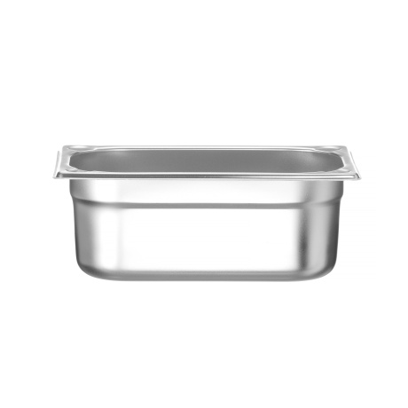 GN 1/4 konteiner, HENDI, Profi Line PLUS, GN 1/4, 2,8L, hõbe, 265x162x(H)100mm