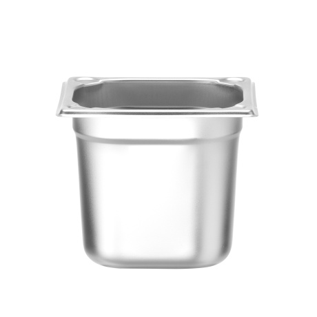 GN 1/6 konteiner, HENDI, Profi Line PLUS, GN 1/6, 2,4L, Hõbedane, 176x162x(H)150mm