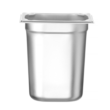 GN 1/6 konteiner, HENDI, Profi Line PLUS, GN 1/6, 3,4L, Hõbedane, 176x162x(H)200mm