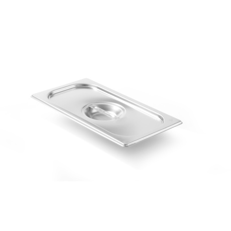 Крышка для GN-контейнеров, HENDI, Profi Line PLUS, GN 1/3, Серебристая, 325х176мм