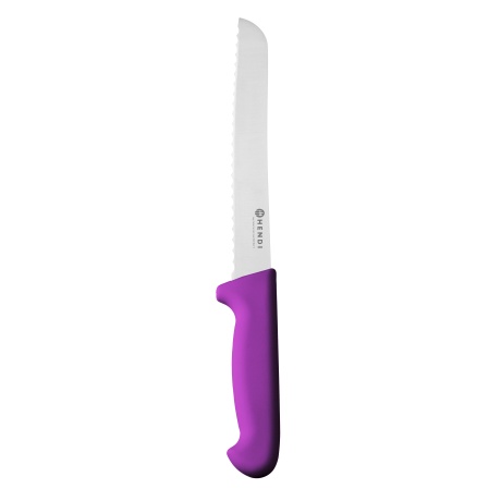 Нож для хлеба, 200 мм, HACCP, HENDI, Profi Line, Фиолетовый, (L)340мм