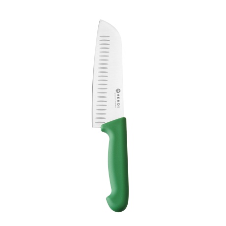 Santoku knife, 180 mm, HACCP, HENDI, Profi Line, Green, (L)295mm
