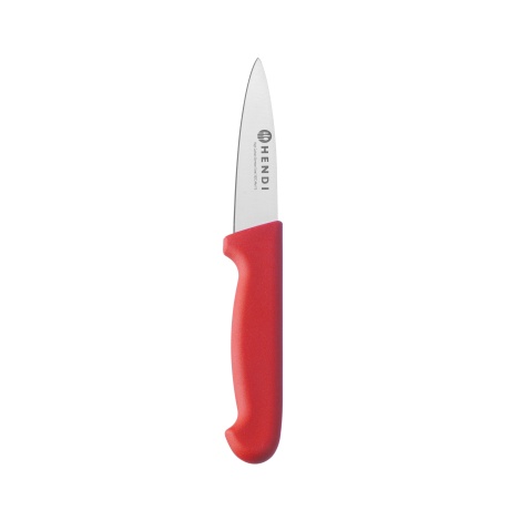Нож для очистки овощей, 100 мм, HACCP, HENDI, Profi Line, Красный, (L)204мм