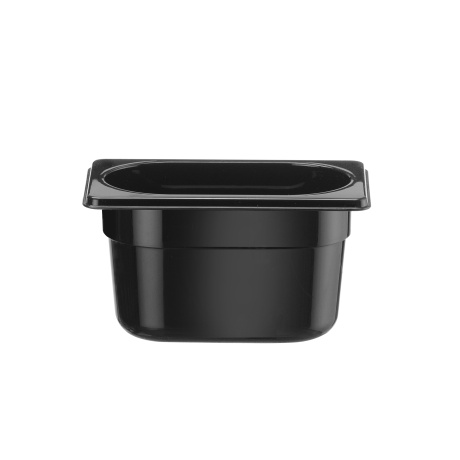 GN 1/9 konteiner COOL, HENDI, COOL, GN 1/9, 0,9L, Must, 108x176x(H)100mm