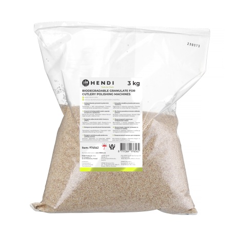 Graanulid poleerimiseks, HENDI, 3 kg