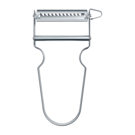 STAR vegetable and fruit peeler, Victorinox, Star, Julienne blade, Silver, 110x67x(H)13mm