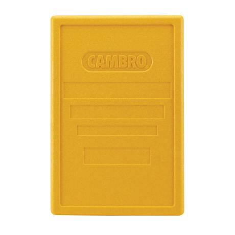 Thermal insulation container lid Cam GoBox with top loading, Cambro, 600x400x(H)34mm