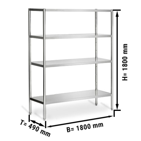 ROOSTEVABA PÕRANDARIIUL ERP 1800X500MM, REGULEERITAV