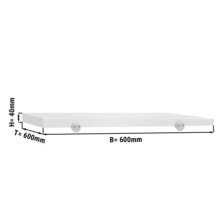 LÕIKELAUD LIHUNIKULAUALE 600X600MM, VALGE