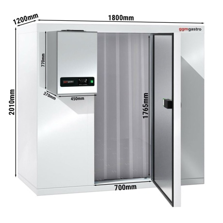 Sügavkülmkamber 1800x1200mm - 2.65m³