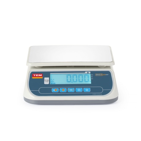 Торговые весы LCD с легализацией, линия SRP+, 30 кг, TEM, 295х320х(В)120мм