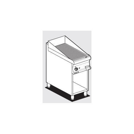 GAASI PLAATGRILL ALUSRAAMIGA LOTUS 40X70,5X90CM, RIHVEL