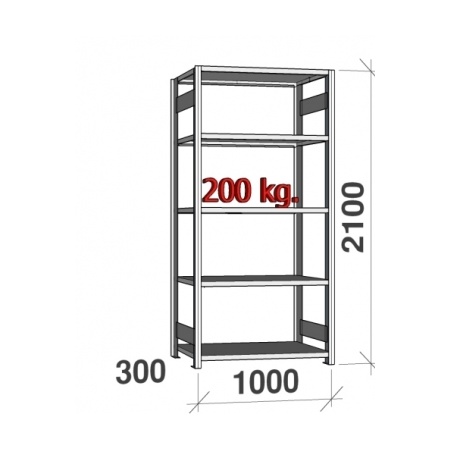 LAORIIUL 1000X300X2100MM, PÕHIOSA