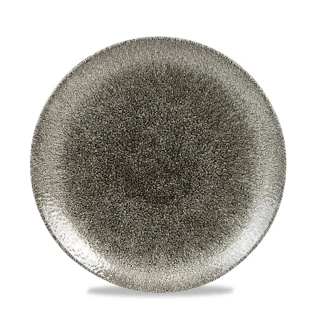 Raku Quartz Black taldrik, 217mm