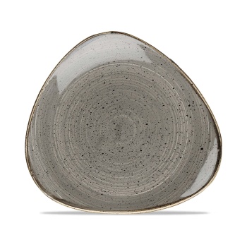 Stonecast Grey kolmnurkne taldrik, 265mm