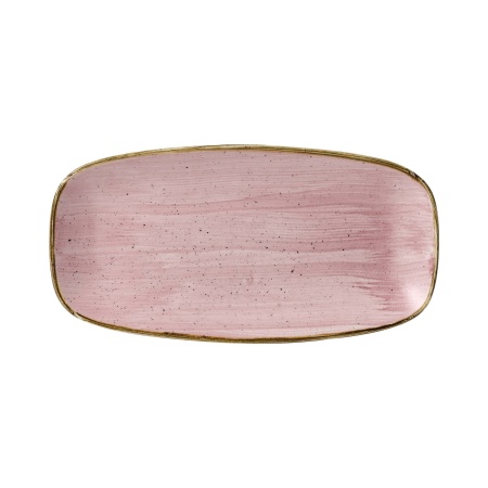 Stonecast Petal Pink piklik taldrik, 298x153mm