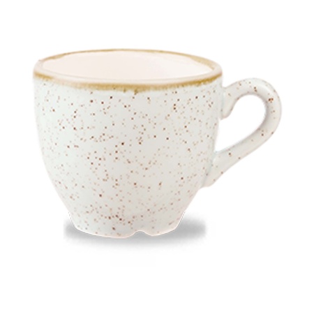Stonecast Barley White espressotass, 100ml