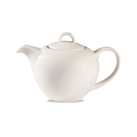 Valge elegantne teekann, 426ml