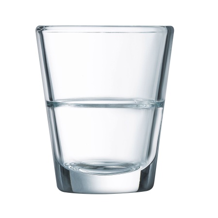 Stack up shot klaas, 45 ml
