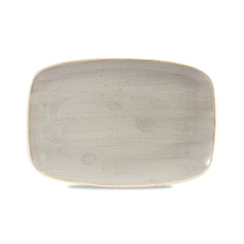 Stonecast Grey piklik taldrik, 300x199 mm