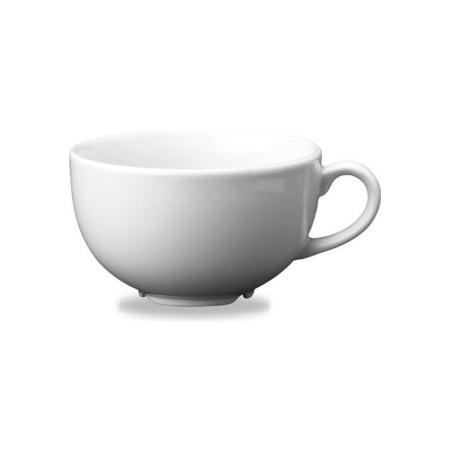 Valge Cappuccino tass, 340 ml
