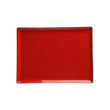 Magma rectangular tray, Porland, Porland Seasons Magma, Red, 350x160mm