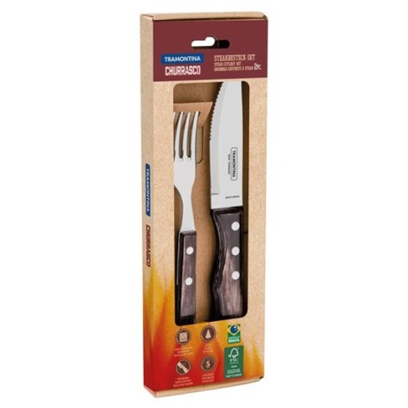 Jumbo steigikomplekt, kinkekarbis - 2 tk, Tramontina, 2 tk