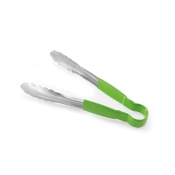 Щипцы сервировочные HACCP 250 мм, HENDI, зеленый, (L)250мм