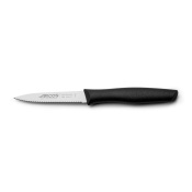 Paring knife, pointed, serrated NOVA series, Arcos, Black, (L)211mm