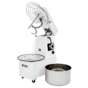 Spiral mixer with removable bowl and 2 speeds - 41 L, Prismafood, 112 kg/h, 400V/1700W, 480x815x(H)850mm