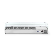 Витрина холодильная GN 1/4 - надставка, Arktic, 8x GN 1/4, 230В/180Вт, 1805x335x(H)460мм