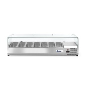 Витрина холодильная GN 1/3 - надставка, Arktic, 7x GN 1/3, 230В/180Вт, 1605x420x(H)460мм