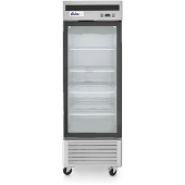 Refrigerator 610 L Kitchen Line with glass door, Arktic, Kitchen Line, 610L, 230V/280W, 685x800x(H)2135mm